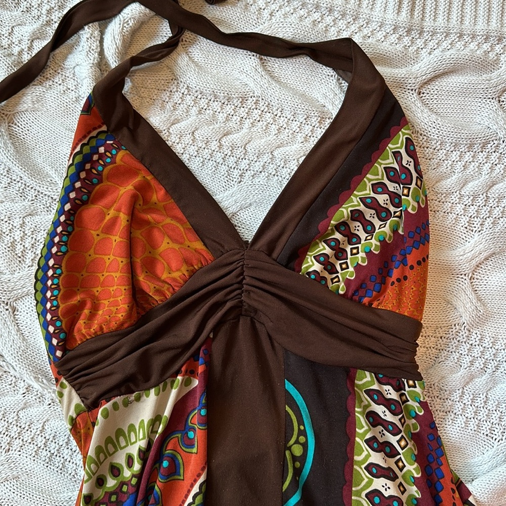 🍄Vintage Y2k Halter Dress